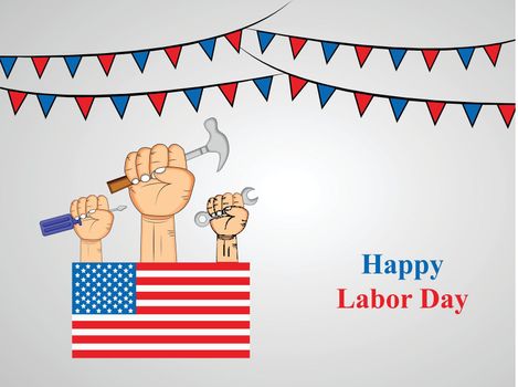 USA Labor Day Background