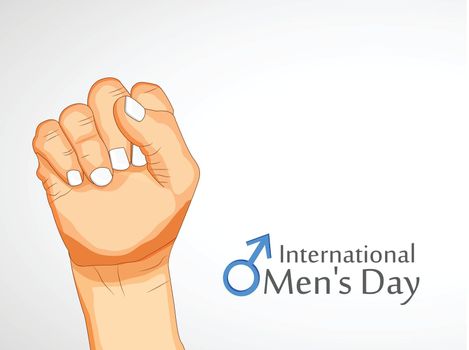 International mens day background