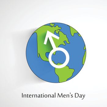 International mens day background