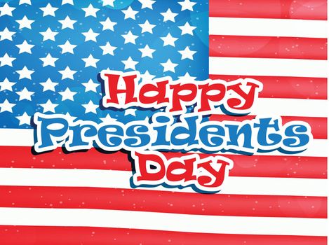 USA Presidents Day background