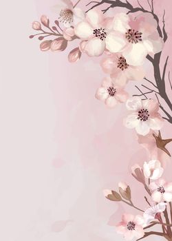Sakura greeting card