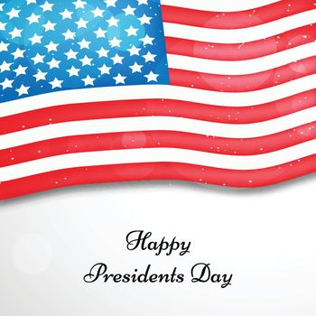 USA Presidents Day background