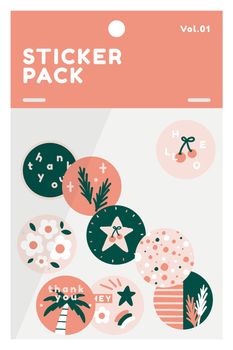 Summer sticker pack