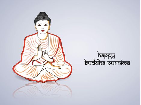 Buddhist festival Buddha Purnima background