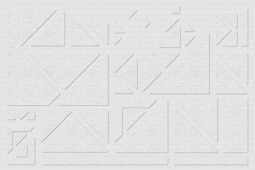Geometric triangles on a gray background design resource vector 