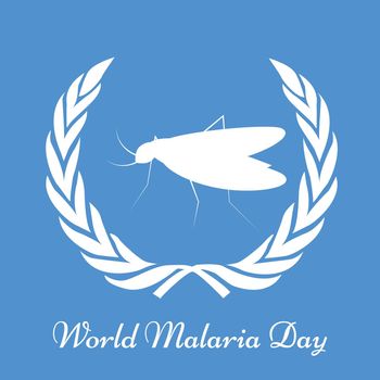 World Malaria Day background