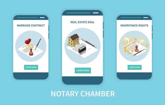 Notary Chamber Isometric Concept