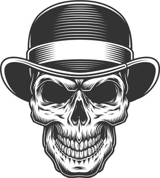 skull in the bowler hat