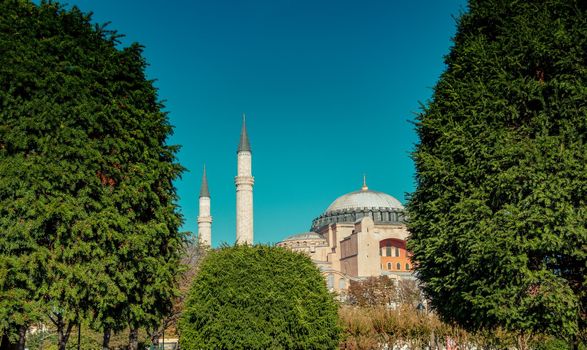 Hagia Sophia,  the world famous monument 