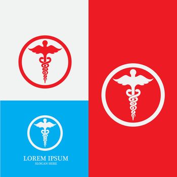 medical snake icon vector illustration 