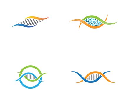Gene symbol vector icon