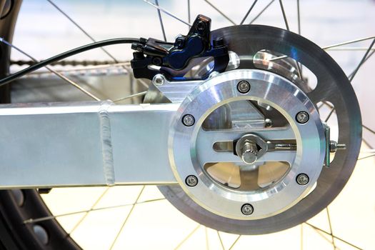 Motorcycle Wheel with Disc Brake Disc