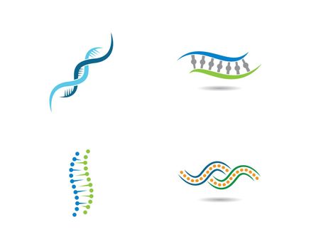 Gene symbol vector icon