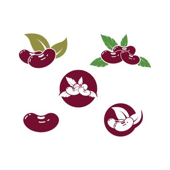 kidney bean icon vector illustration design