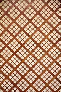 Wood texture with checked patterns as background