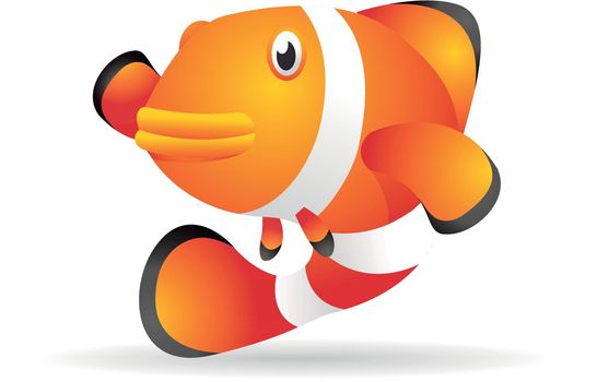 Color Icon - Clown fish