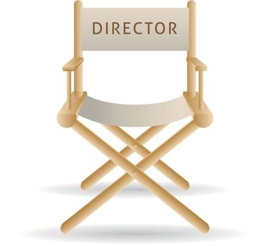 Color Icon - Movie director chair