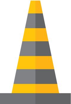 Flat icon - Traffic cone