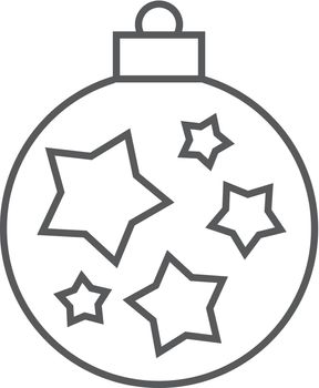 Outline icon - Christmas Orb