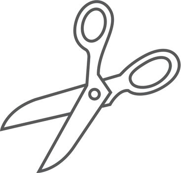 Outline icon - Scissor