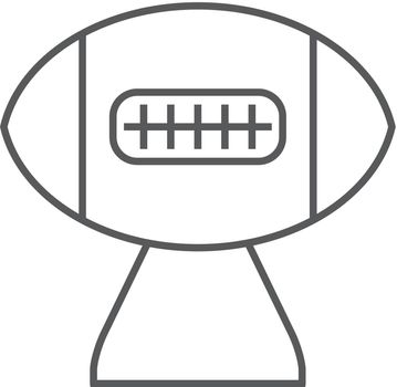 Outline icon - American footbal trophy