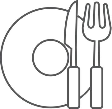 Outline icon - Dishes