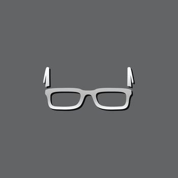 Metallic Icon - Eyeglasses