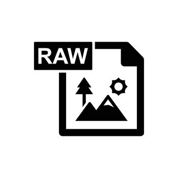 Raw image icon