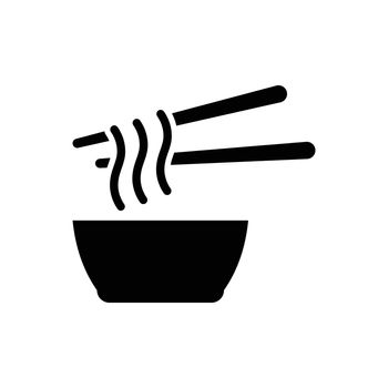 Noodles soup icon